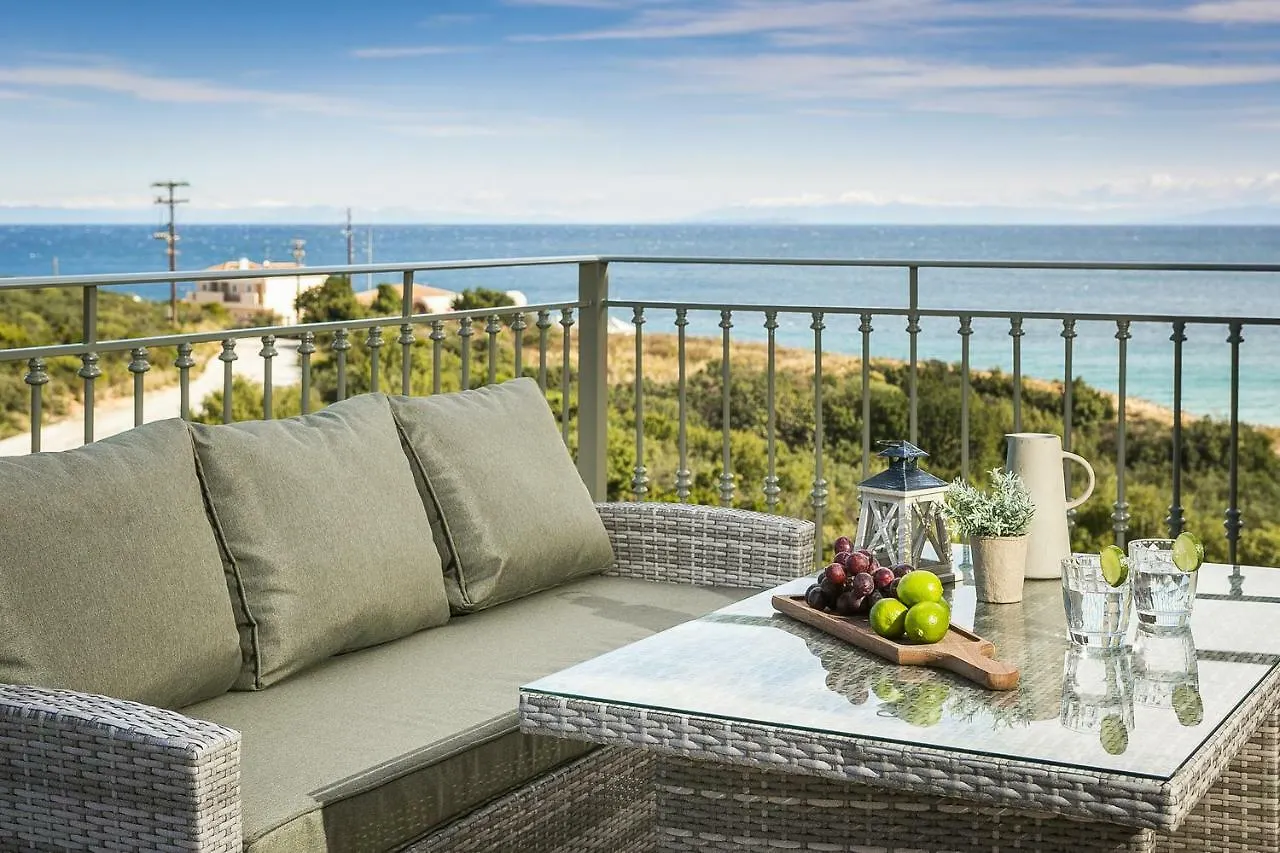 Lägenhet Brand New Skala Beach Apartment- Pieno Di Luce